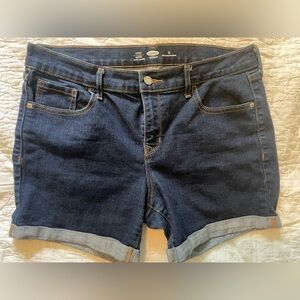 Old Navy Dark Indigo Jean Shorts